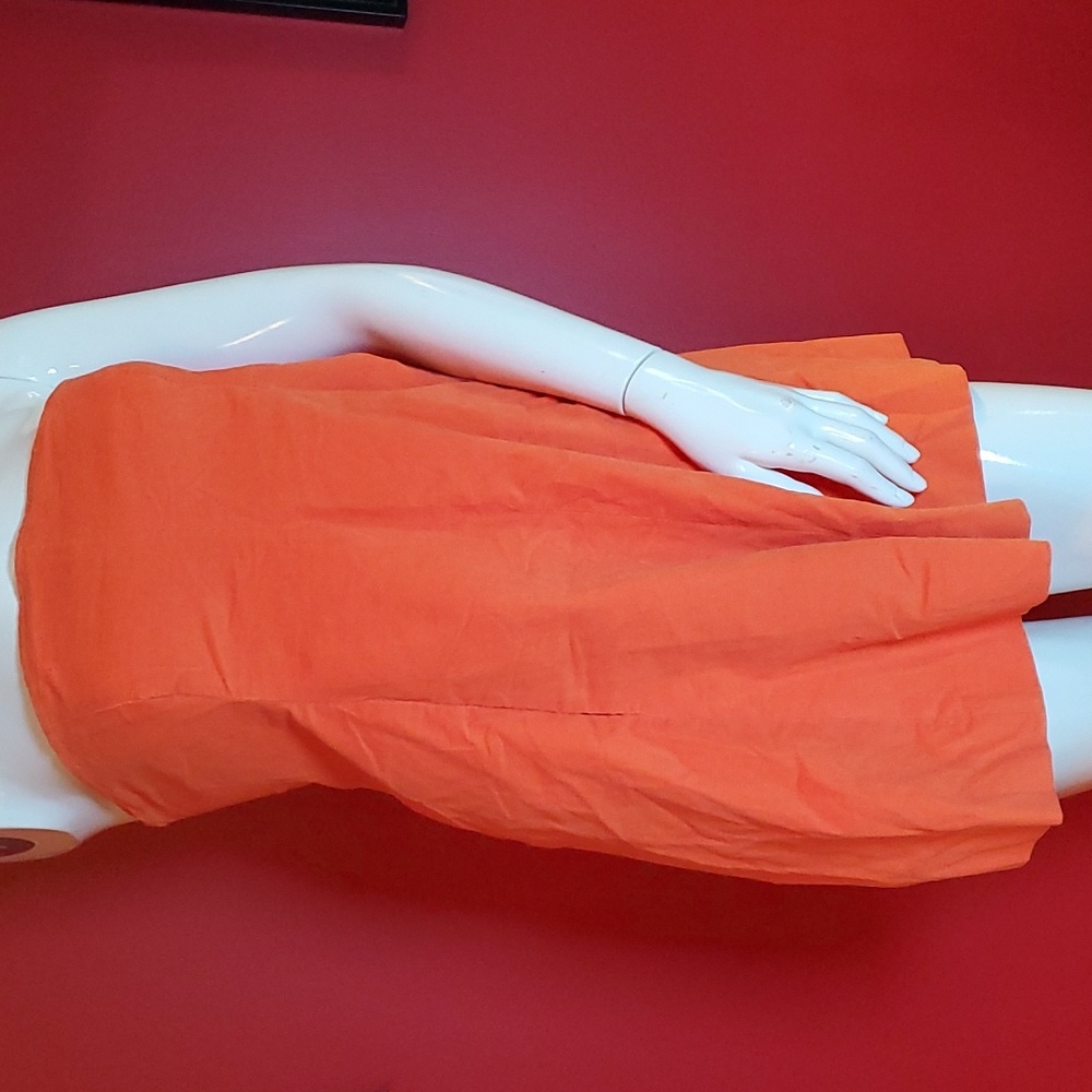 Designer Quail Strapless Dress Size S (Fits XS) - Cotton Lycra